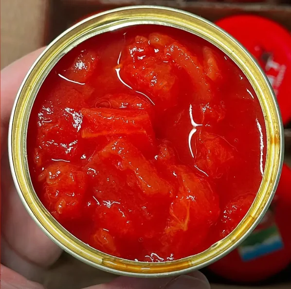 Состояние томатных кубиков