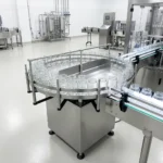 Линия розлива томатной пасты - Поворотный стол подачи пустой тары - Rotary Bottle Unscrambler
