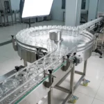 Линия розлива томатной пасты - Поворотный стол подачи пустой тары - Rotary Bottle Unscrambler