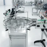 Линия розлива томатной пасты - Поворотный стол подачи пустой тары - Rotary Bottle Unscrambler