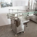 Линия розлива томатной пасты - Поворотный стол подачи пустой тары - Rotary Bottle Unscrambler