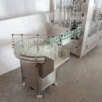 Линия розлива томатной пасты - Поворотный стол подачи пустой тары - Rotary Bottle Unscrambler