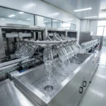 Линия розлива томатной пасты - Машина для ополаскивания банок - Rotary Bottle Washer