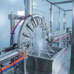 Линия розлива томатной пасты - Машина для ополаскивания банок - Rotary Bottle Washer