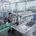 Линия розлива томатной пасты - Машина для ополаскивания банок - Rotary Bottle Washer