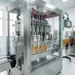 Форсунки глубоко погружаются в высокие легкие пластиковые бутылки.