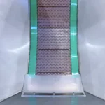 Линия розлива томатной пасты - Элеваторный ориентатор крышек - Waterfall Cap Arranger