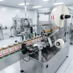 Линия розлива томатной пасты - Карусельный этикетировщик банок - Rotary Positioning Labeler