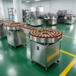 Линия розлива томатной пасты - Поворотный стол накопления банок - Accumulation Rotary Table